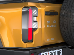 BAIC Beijing BJ40 2023 3D Model