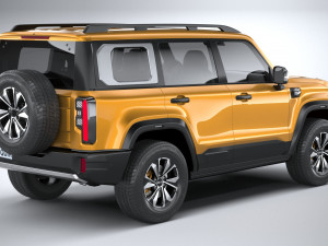 BAIC Beijing BJ40 2023 3D Model