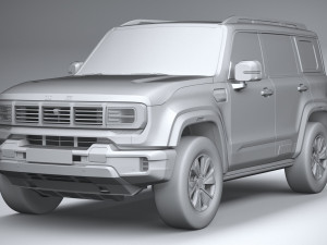 BAIC Beijing BJ40 2023 3D Model