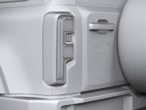 BAIC Beijing BJ40 2023 3D Model