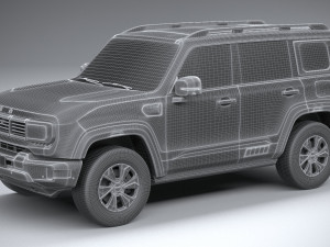 BAIC Beijing BJ40 2023 3D Model