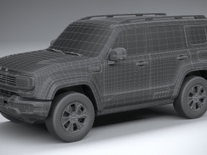 BAIC Beijing BJ40 2023 3D Model