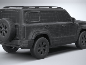 BAIC Beijing BJ40 2023 3D Model