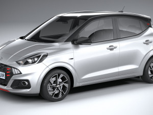 Hyundai i10 N-line 2024 Modello 3D