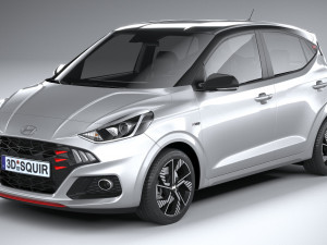 Hyundai i10 N-line 2024 3D Model