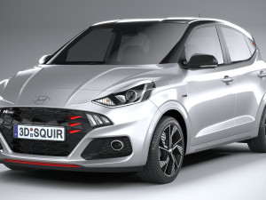 Hyundai i10 N-line 2024 3D Model
