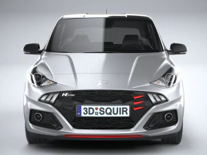 Hyundai i10 N-line 2024 3D Model