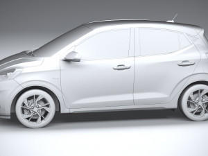 Hyundai i10 N-line 2024 3D Model