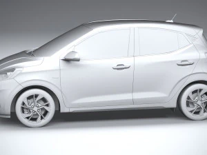 Hyundai i10 N-line 2024 3D Model