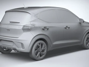Hyundai i10 N-line 2024 3D Model