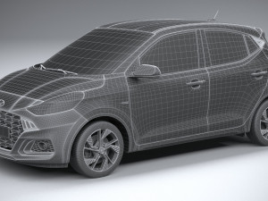 Hyundai i10 N-line 2024 3D Model