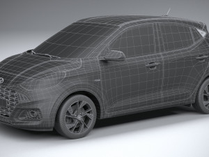 Hyundai i10 N-line 2024 3D Model