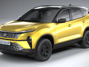 Tata Harrier 2024 3D Model
