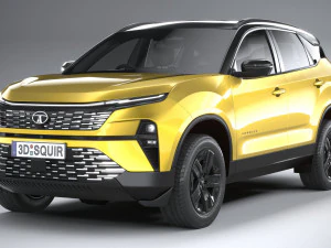 Tata Harrier 2024 3D Model