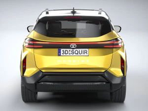 Tata Harrier 2024 3D Model