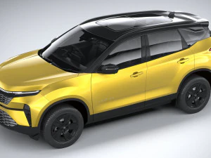 Tata Harrier 2024 3D Model