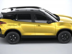 Tata Harrier 2024 3D Model