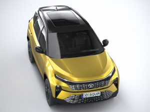 Tata Harrier 2024 Modèle 3D