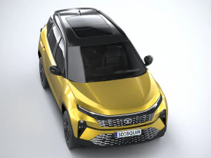 Tata Harrier 2024 3D Model