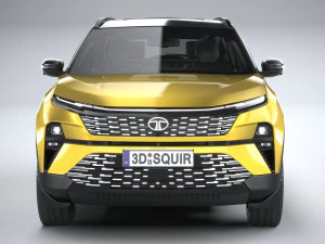 Tata Harrier 2024 3D Model