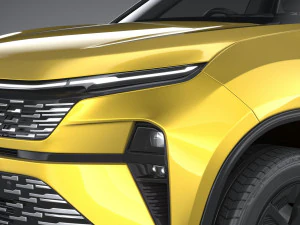 Tata Harrier 2024 3D Model