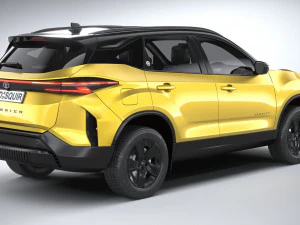 Tata Harrier 2024 3D Model