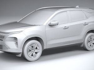 Tata Harrier 2024 Modèle 3D