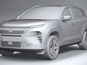 Tata Harrier 2024 3D Model
