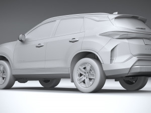 Tata Harrier 2024 Modèle 3D