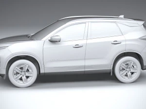 Tata Harrier 2024 3D Model