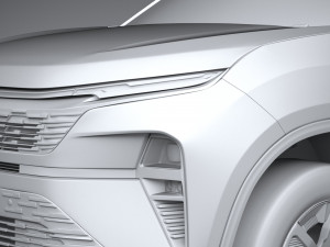 Tata Harrier 2024 Modèle 3D