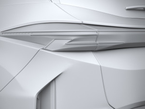 Tata Harrier 2024 Modèle 3D