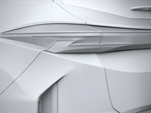 Tata Harrier 2024 3D Model