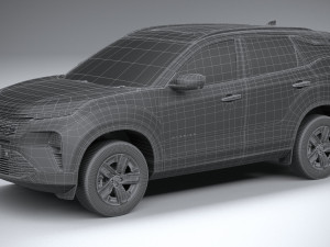Tata Harrier 2024 Modèle 3D