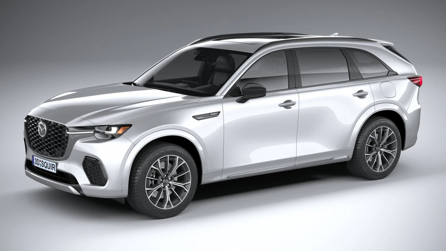 Mazda CX-70 2025 3D Model .c4d .max .obj .3ds .fbx .stl .blend 