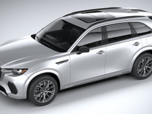 Mazda CX-70 2025 3D Model