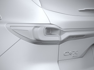 Mazda CX-70 2025 3D Model
