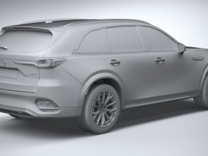Mazda CX-70 2025 3D Model