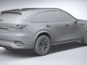 Mazda CX-70 2025 3D Model