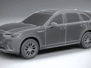 Mazda CX-70 2025 3D Model