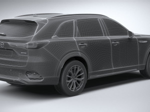 Mazda CX-70 2025 3D Model