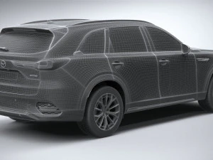 Mazda CX-70 2025 3D Model