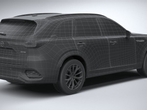 Mazda CX-70 2025 3D Model