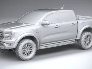 Ranger Raptor 2023 3D Model