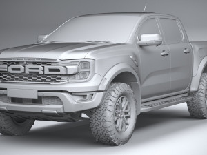 Ranger Raptor 2023 3Dモデル