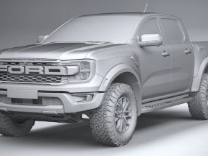 Ranger Raptor 2023 3D Model