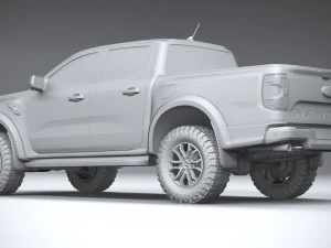 Ranger Raptor 2023 3D Model