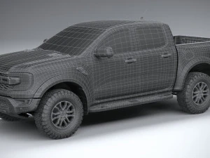 Ranger Raptor 2023 3D Model