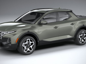 Hyundai Santa Cruz 2022 3D मॉडल