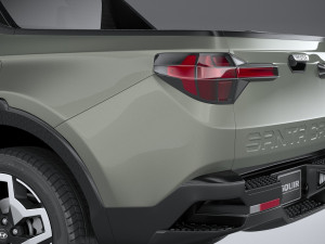 Hyundai Santa Cruz 2022 3D Model